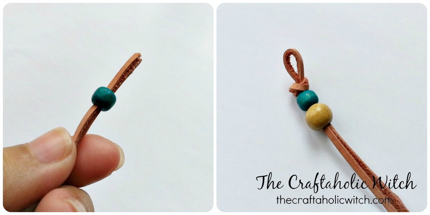 DIY Wooden Beaded Charm 2 beaded key charm (2)