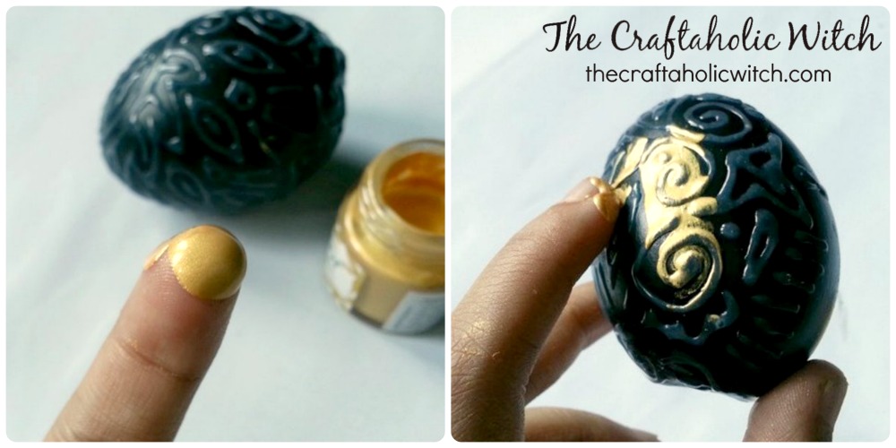 Create Gold Embossed Eggs 7 embossed eggs (3)