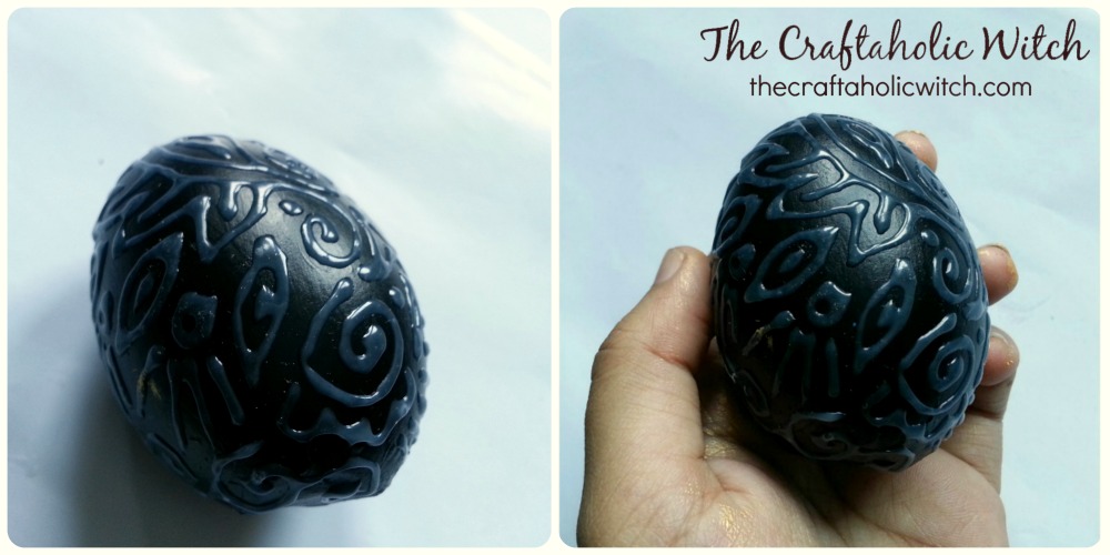 Create Gold Embossed Eggs 6 embossed eggs (5)