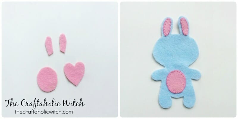Free Bunny Sewing Pattern and DIY Felt Bunny Tutorial 4 easter bunny 1 1 - Free Bunny Sewing Pattern and DIY Felt Bunny Tutorial