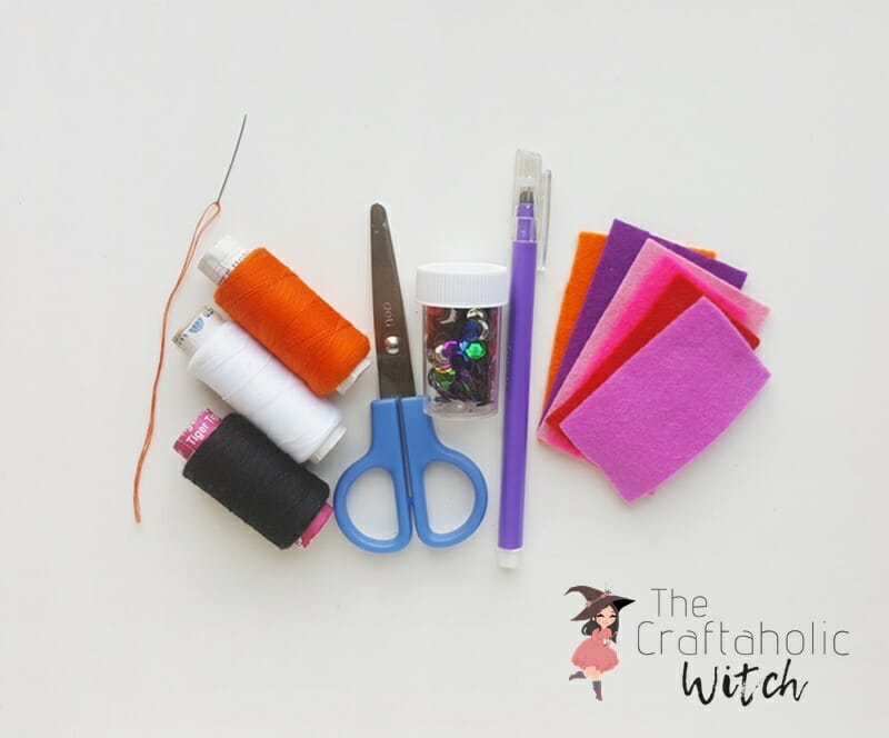 Supplies - DIY Felt Owl Plush Supplies - DIY Felt Owl Plush