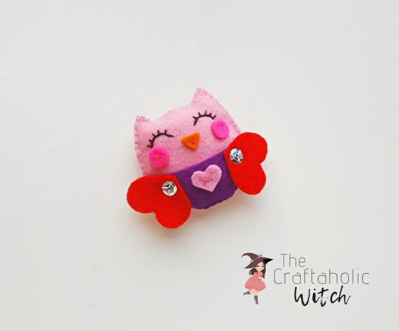 DIY Cute Felt Owl Plush step 7 DIY Cute Felt Owl Plush step 7