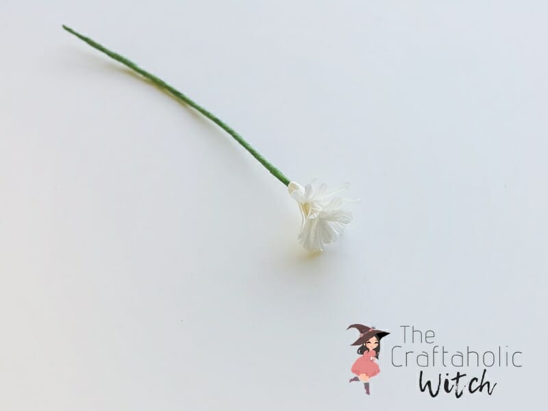 DIY Crepe Paper Baby's Breath 7 step 6 1 - DIY Crepe Paper Baby's Breath