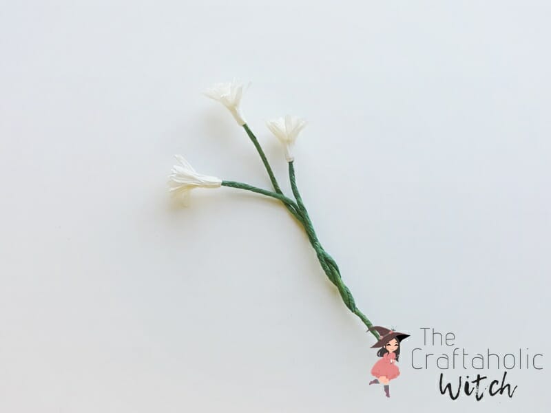 DIY Crepe Paper Baby's Breath 9 step 8 - DIY Crepe Paper Baby's Breath