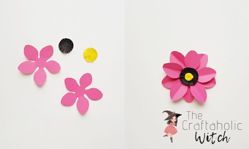 paper peony flower paper peony flower