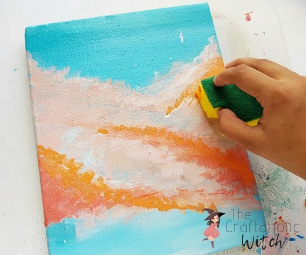 Abstract Painting for Beginners (Step by Step Acrylic Painting)