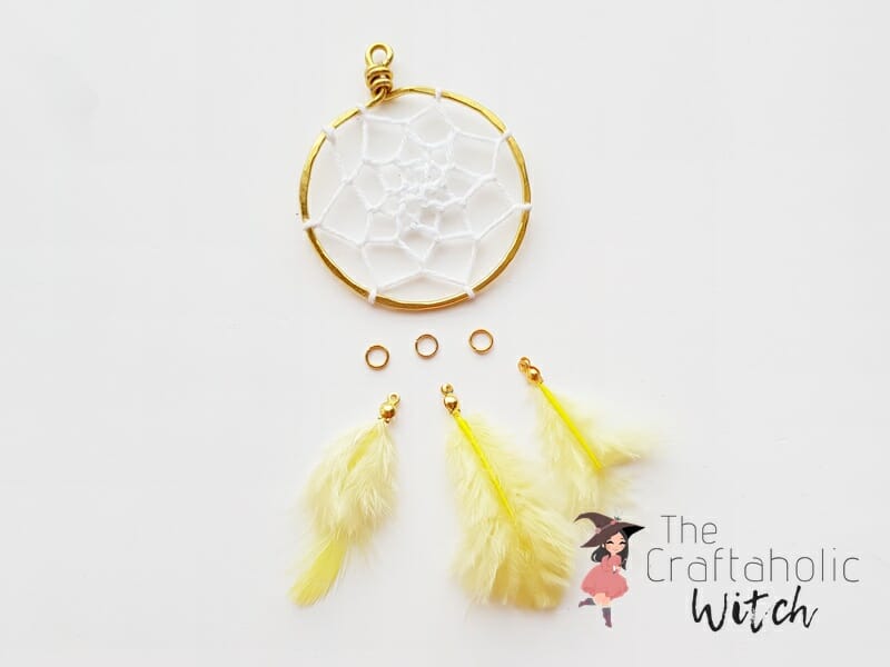 DIY Dreamcatcher Pendant 11 step 11 - DIY Dreamcatcher Pendant
