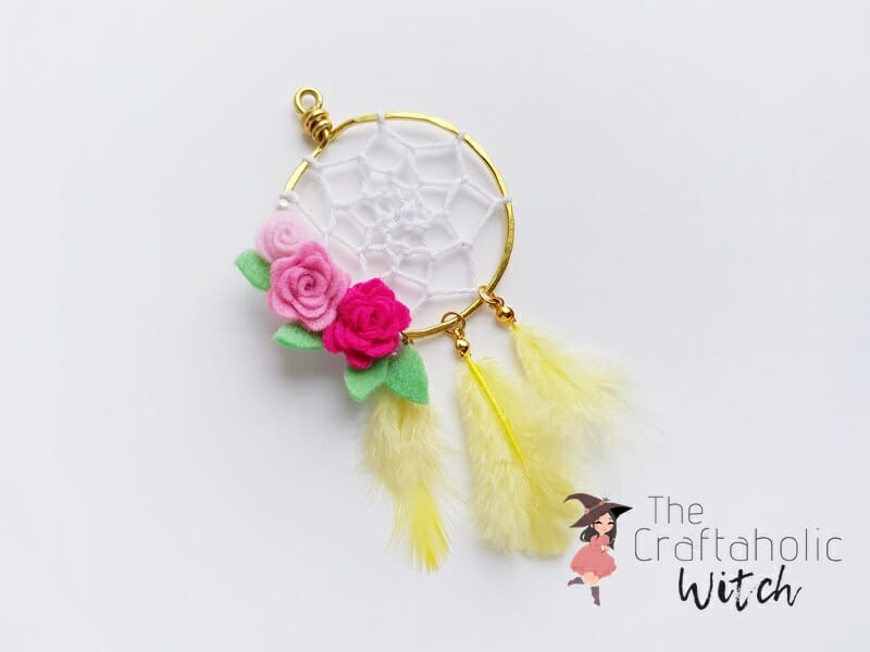 DIY Dreamcatcher Pendant 12 step 13 - DIY Dreamcatcher Pendant