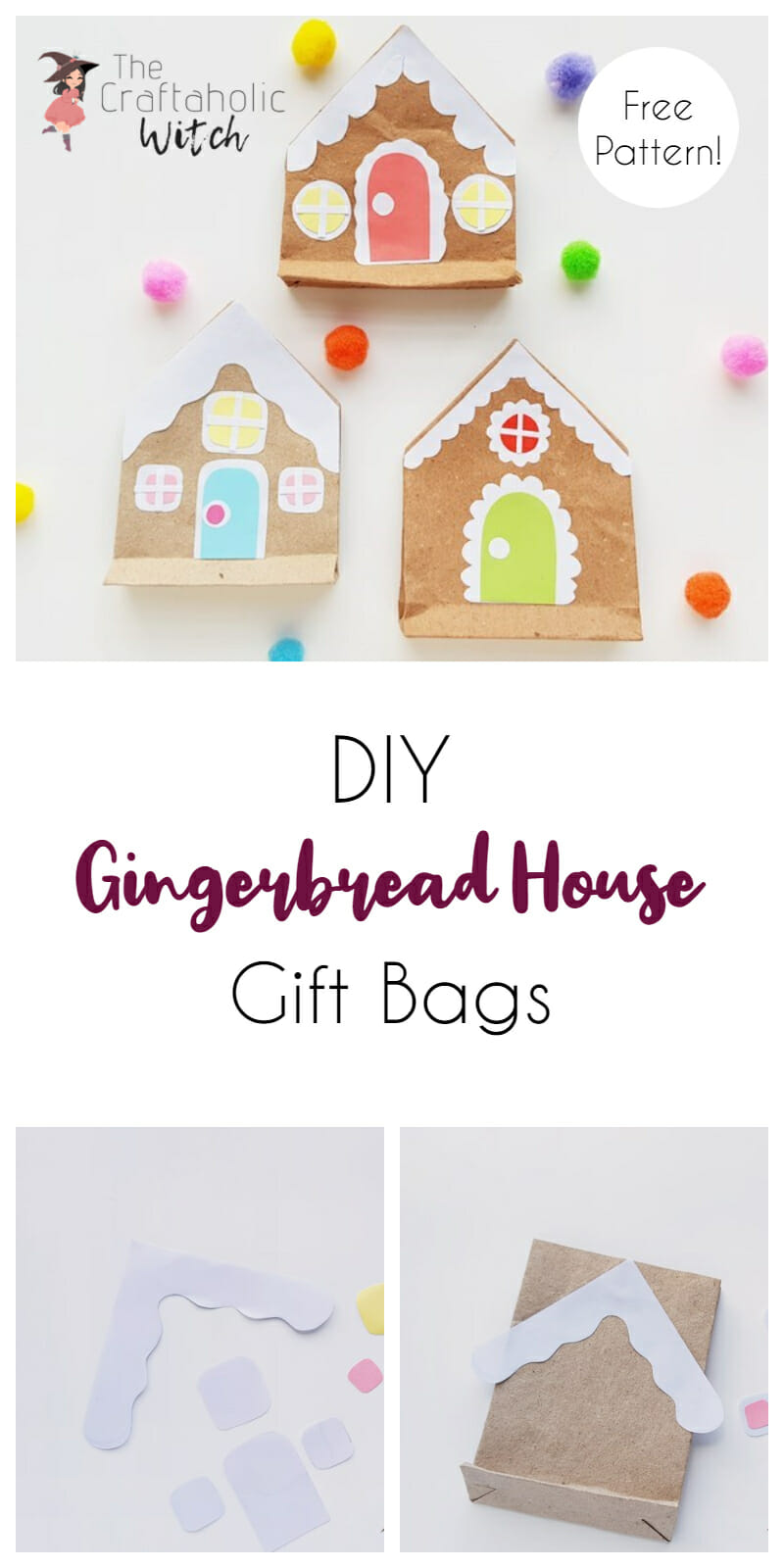 Gingerbread House Gift Bags 9 gingerbread house gift bags