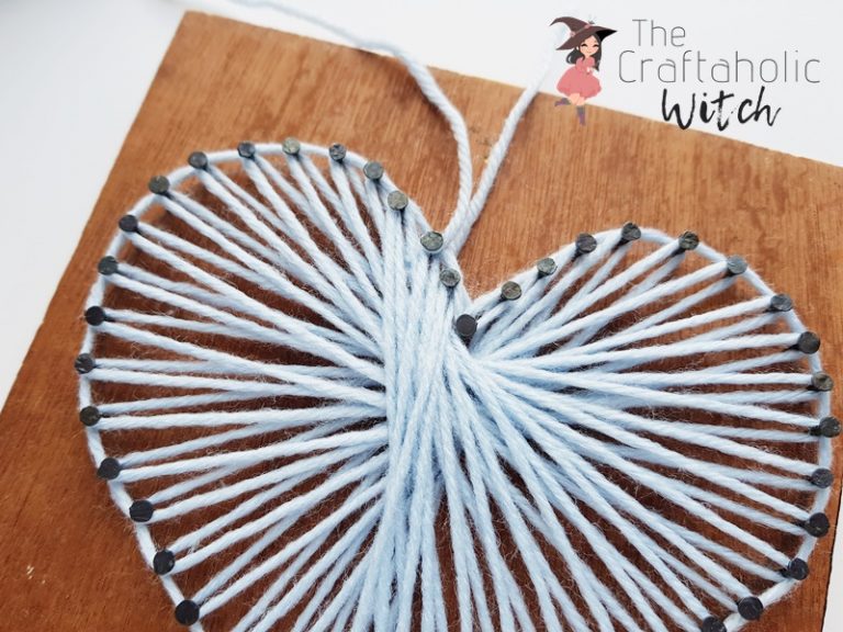 Heartstring Tutorial Easy DIY Heart String Art for Beginners (+ Free Template)