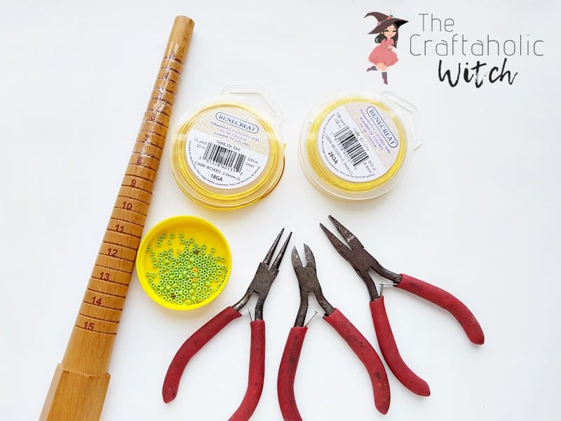 DIY Beaded Wire Ring Supplies 