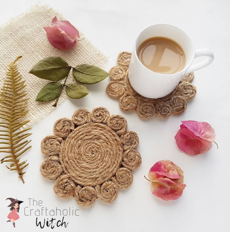 DIY Coasters | Easily Make Stylish Twine Coasters Using Rope 1 20200628 132344 - DIY Coasters | Easily Make Stylish Twine Coasters Using Rope