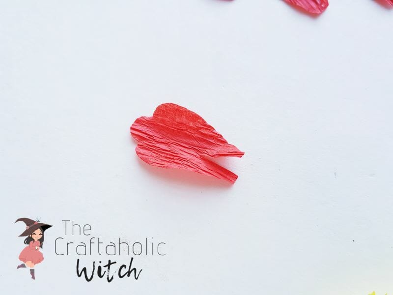 Small Paper Flowers step 2