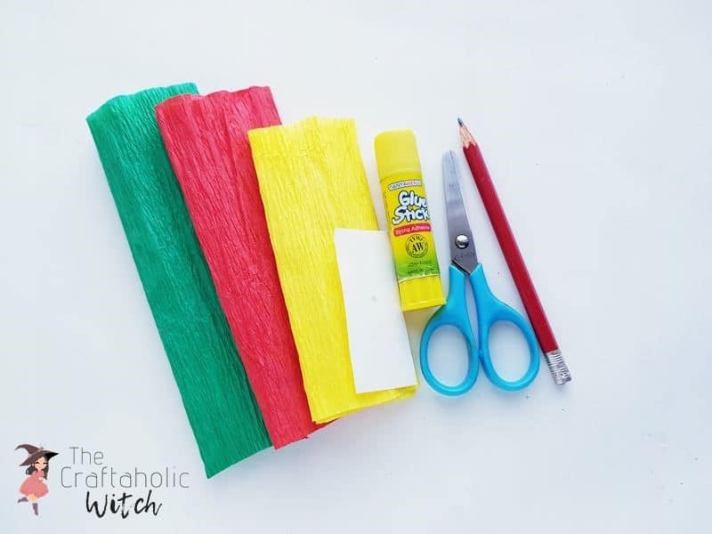 DIY small paper flowers (Supplies) 