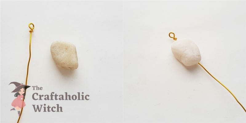 Wire Wrapping Stones: Technique 3
