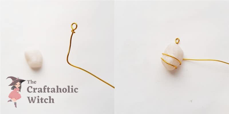 Wire Wrapping Stones: Technique 3