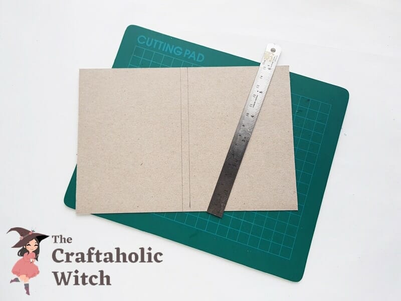 Preparing the Base of Notebook cover