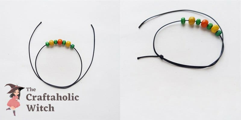 Measuring Cord, Beading, and 1st Knot Measuring Cord, Beading, and 1st Knot