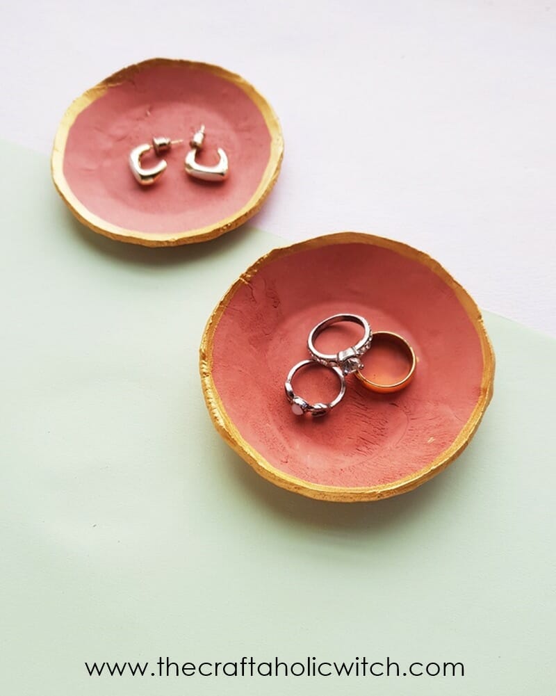 DIy clay jewelry dish