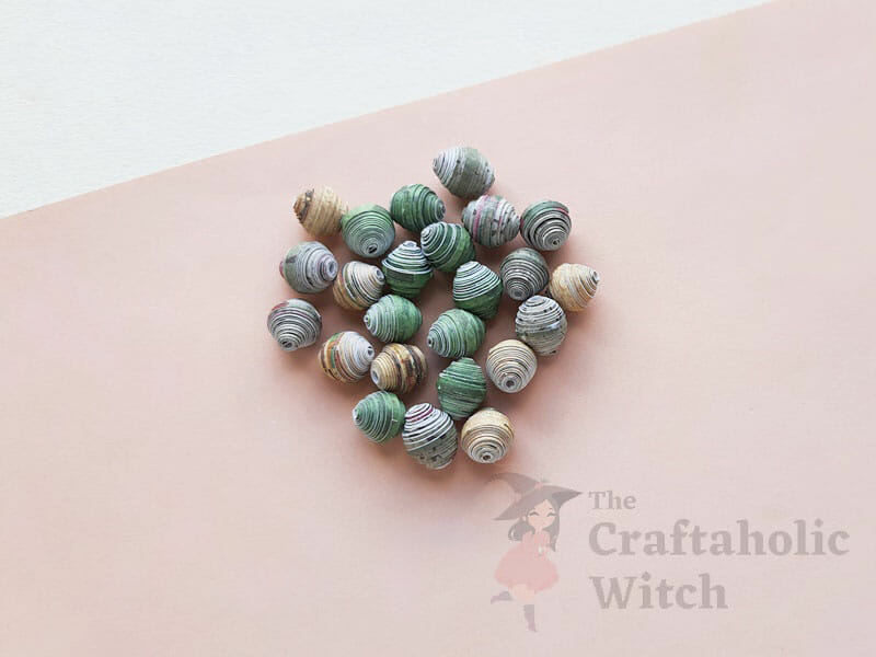 diy paper beads