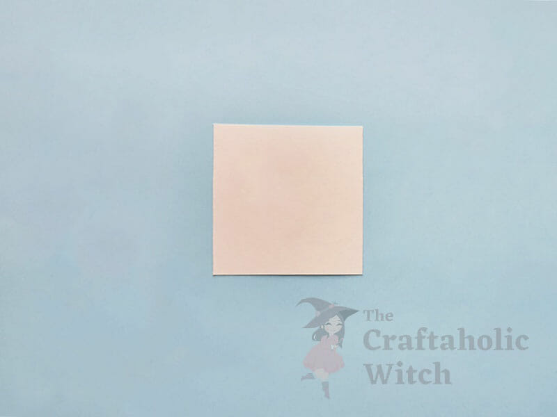 prepare the square paper 