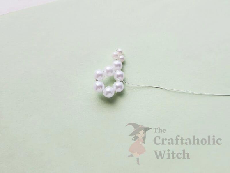 Step 4: Forming the 1st Arm of the Snowflake