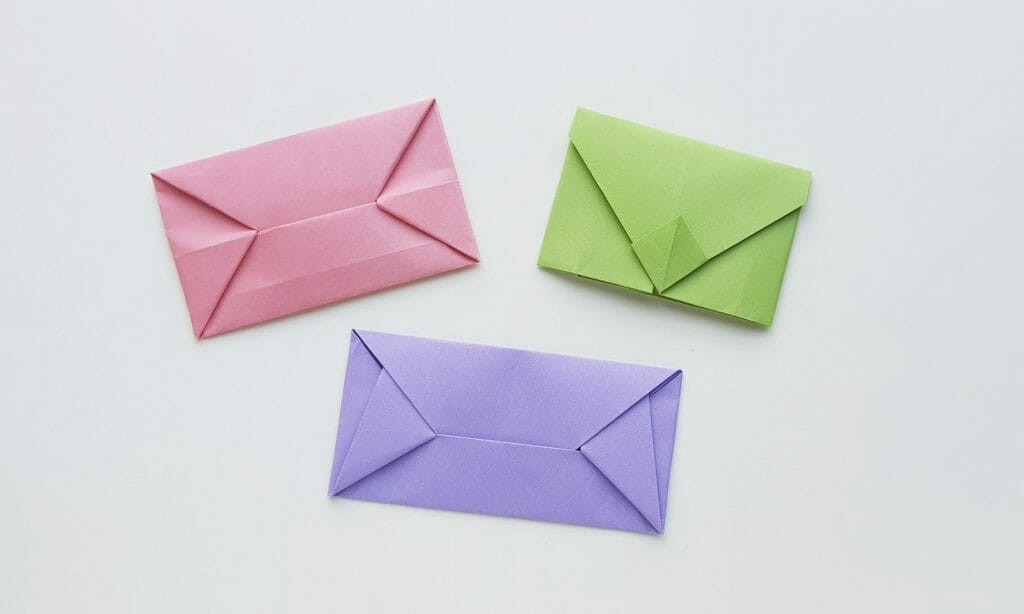 origami envelope