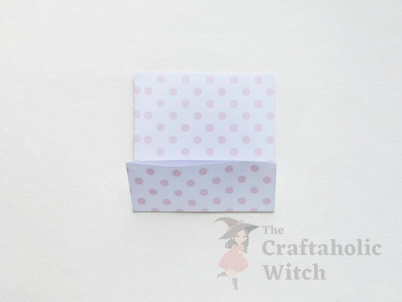 Step 3: Fold Bottom Side Up