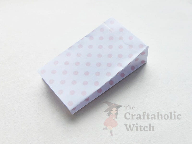 Step 9: Fold the Middle Crease Inside