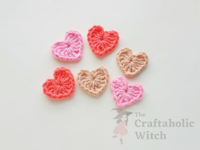 How to make small Crochet Heart How to make small Crochet Heart