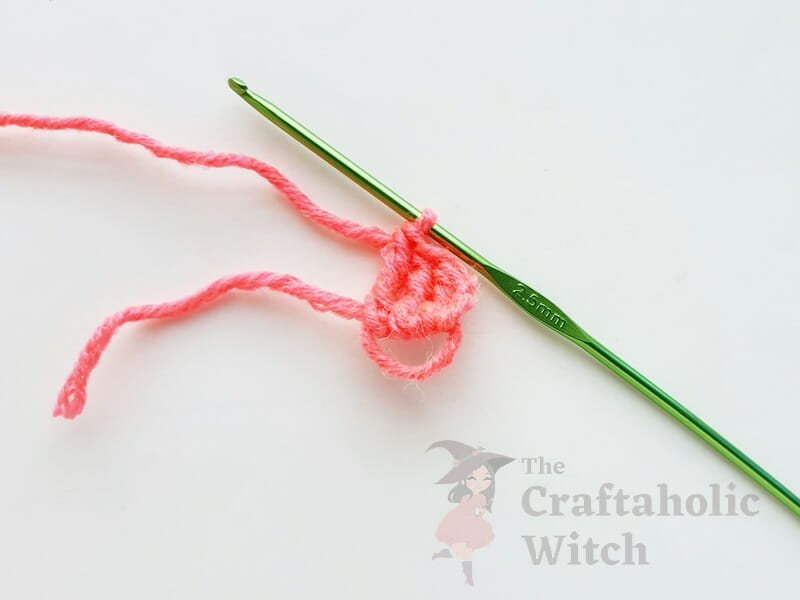 step 2: Double crochet step 2: Double crochet