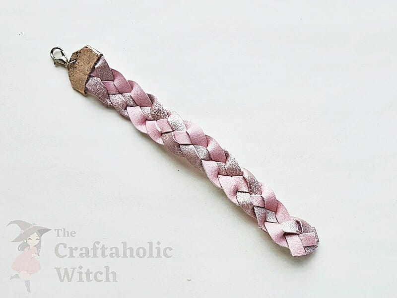 Step 11: Secure the Braid's Open End