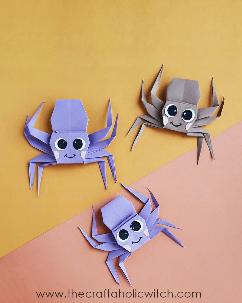 How to Make Paper Spider (Folding Origami Spider + Video) How to Make Paper Spider (Folding Origami Spider + Video)