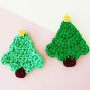 How to Crochet Christmas Trees