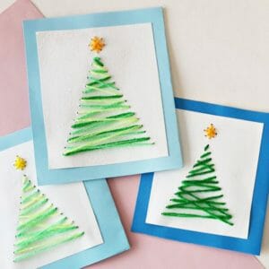 christmas tree string art