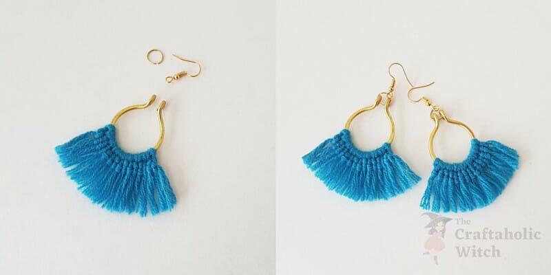 Step 13: Craft the Macrame Earrings