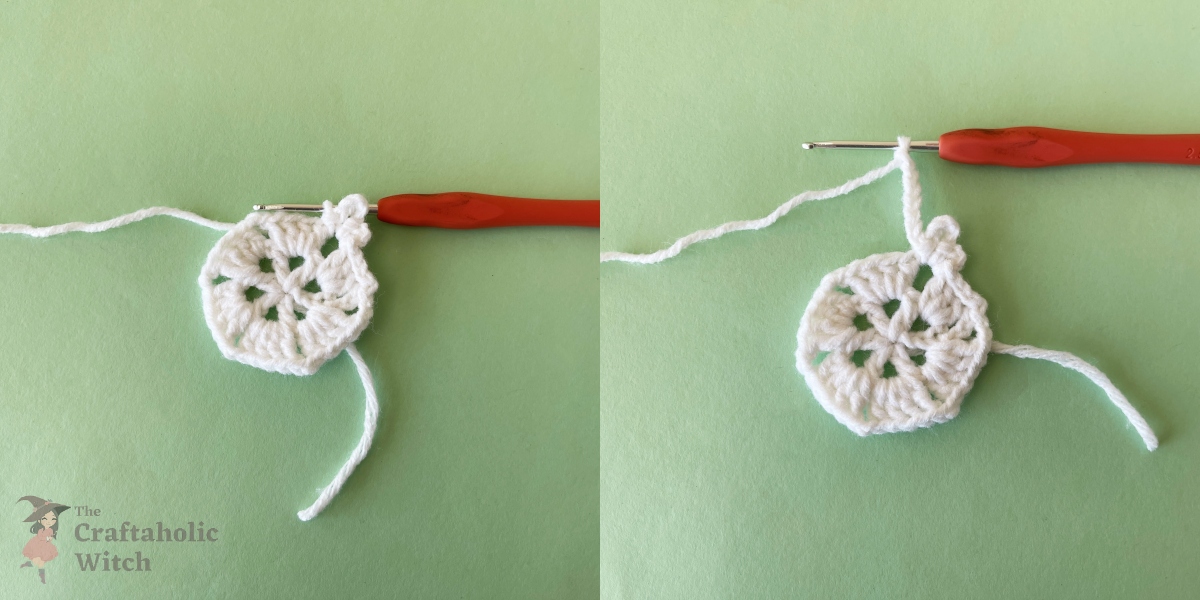 How to Crochet Snowflake (Easy Tutorial for Beginners) | Craftaholic Witch