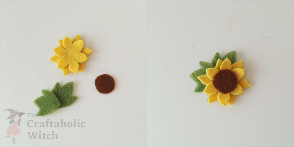 Step 3: Assemble the Decorative Felt Flower