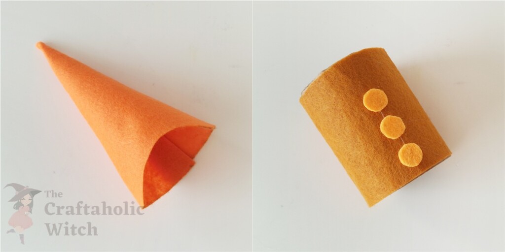 Fall Gnome Doll Steps 4 - How to Make Felt Fall Gnomes (with Free Pattern & Video)