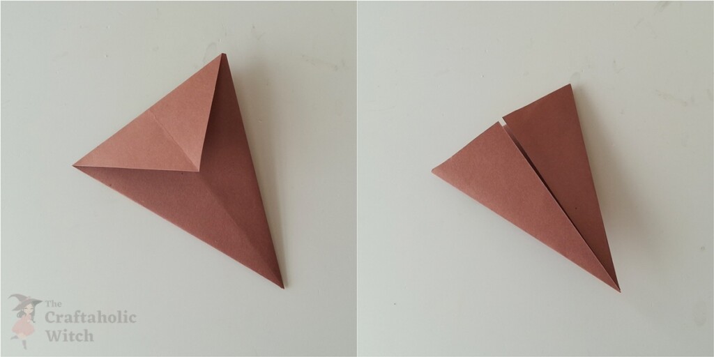 Step 4: Folding the Triangle Flap