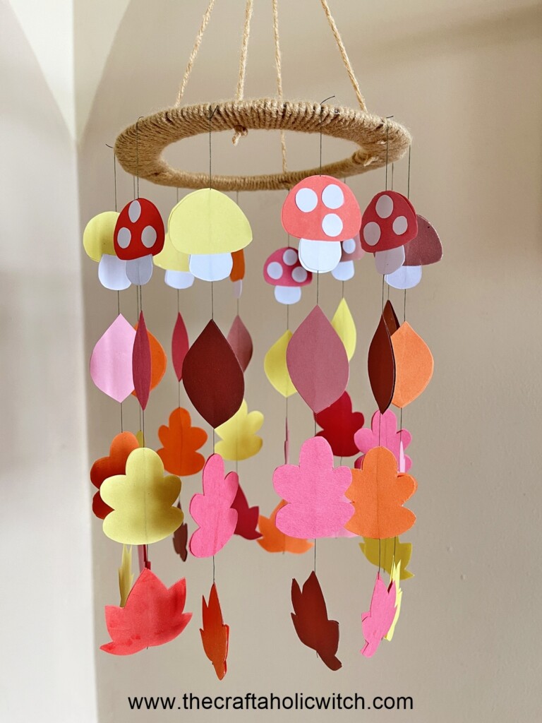 Make a Fall-Themed Hanging Mobile (Free Template + Video Guide ...