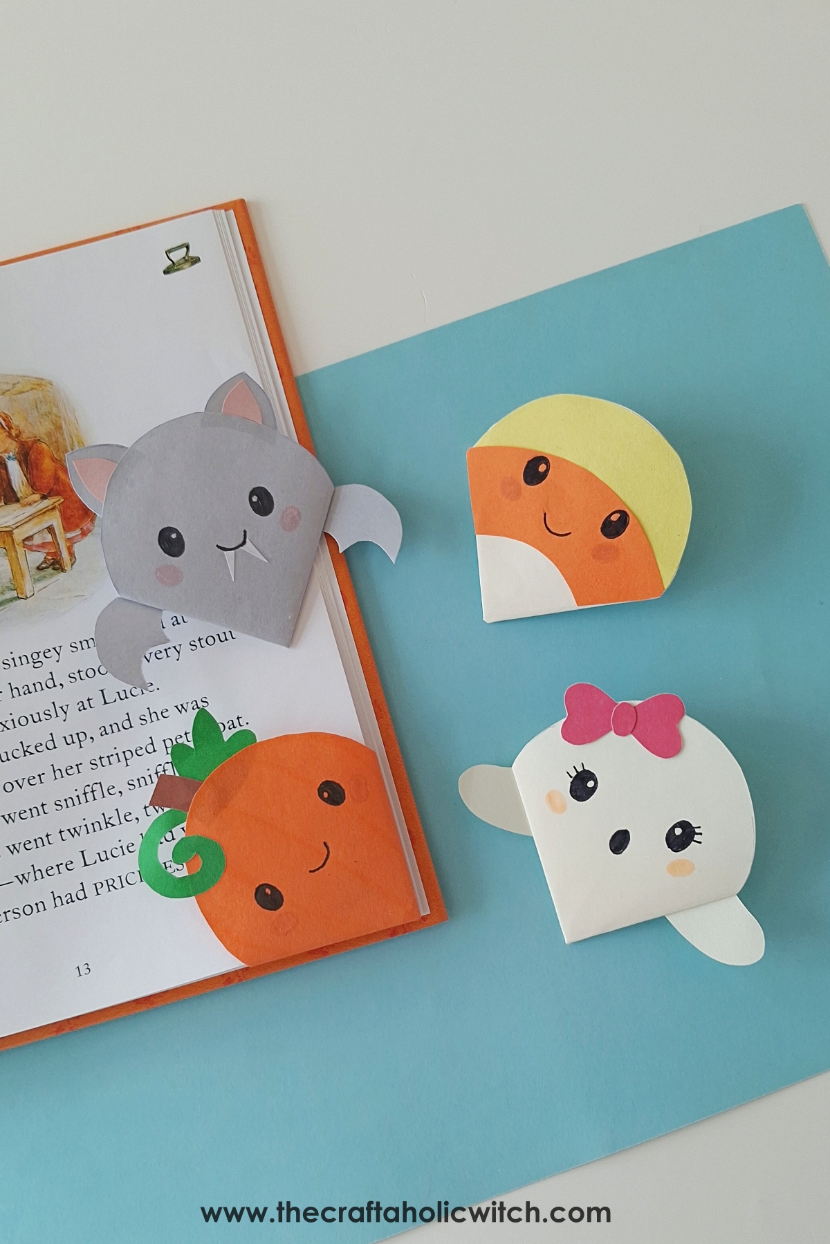 halloween corner bookmarks
