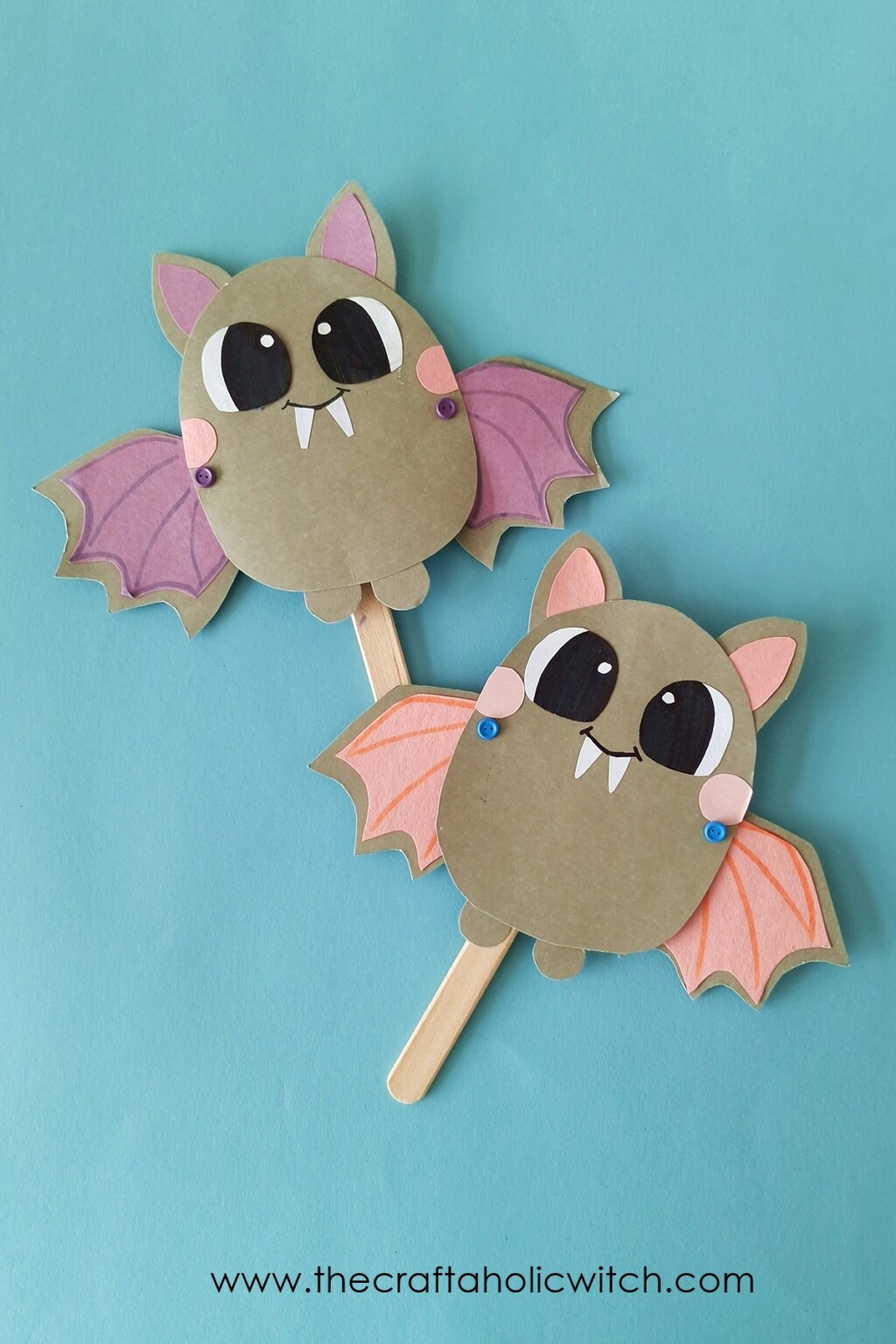Craft a Flapping Paper Bat (Free Template with Video Tutorial) for ...