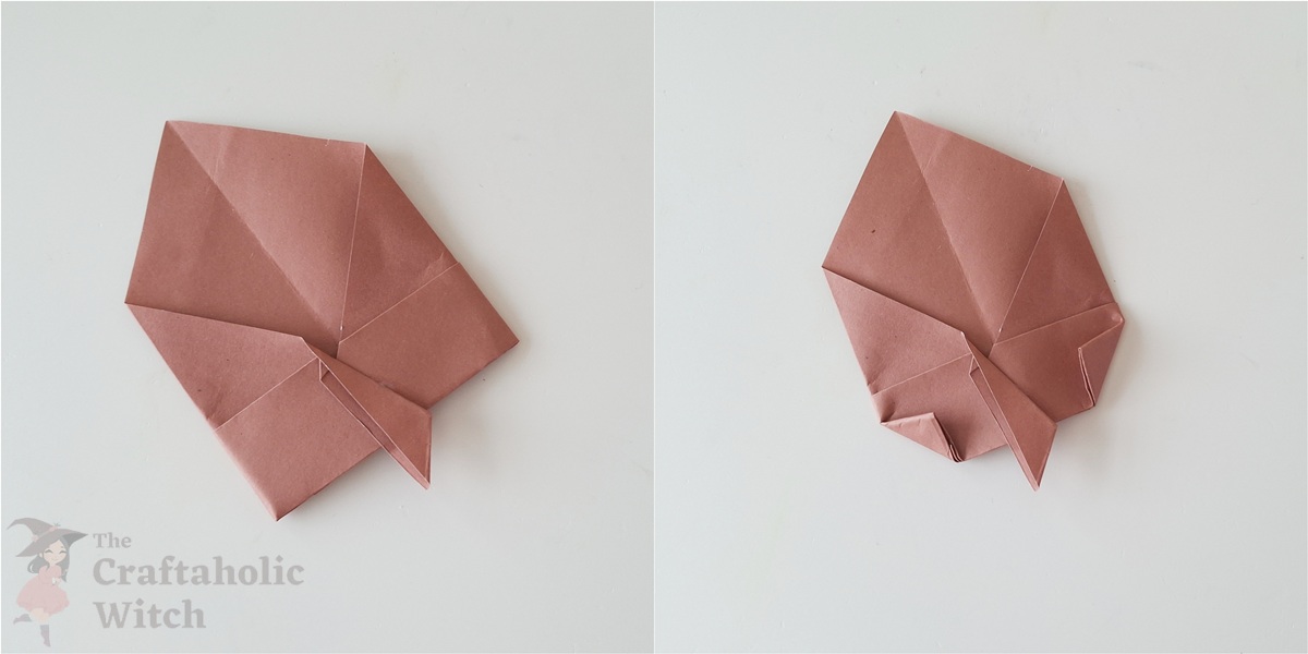 How to Make an Origami Acorn (Video with Easy Folding instructions ...