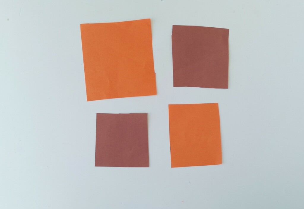 Step 1: Choose Your Fall Colors and Prep the Paper