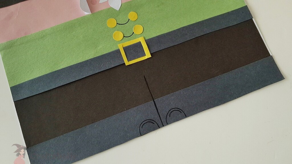 How to Make a Paper Nutcracker Doll (Free Template + Video Tutorial) 11 Paper Nutcracker Doll Steps 10 - How to Make a Paper Nutcracker Doll (Free Template + Video Tutorial)