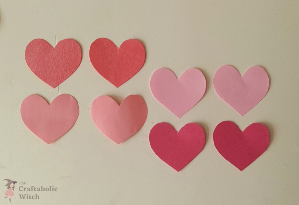 Easy Paper Heart Mobile Craft for Valentine’s Day – Beginner Friendly DIY 5 Paper Heart Mobile Steps 3 - Easy Paper Heart Mobile Craft for Valentine’s Day – Beginner Friendly DIY