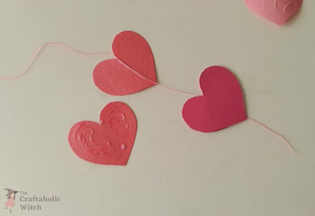 Easy Paper Heart Mobile Craft for Valentine’s Day – Beginner Friendly DIY 7 Paper Heart Mobile Steps 5 - Easy Paper Heart Mobile Craft for Valentine’s Day – Beginner Friendly DIY