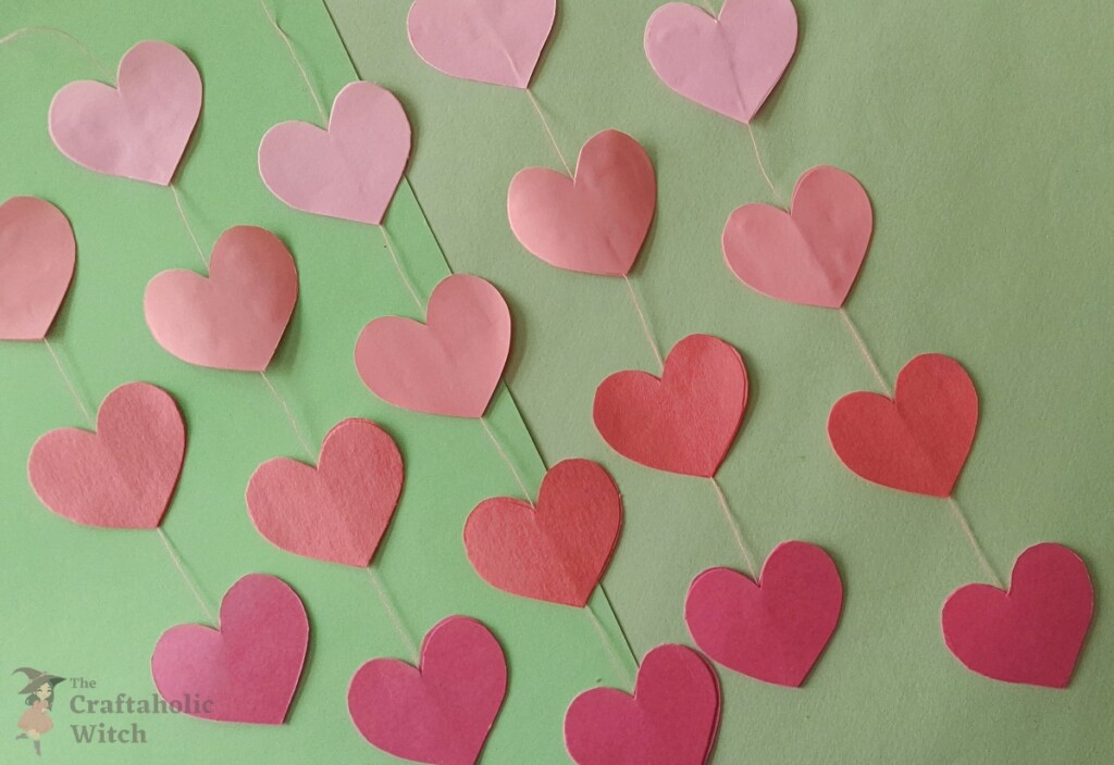 Easy Paper Heart Mobile Craft for Valentine’s Day – Beginner Friendly DIY 9 Paper Heart Mobile Steps 7 - Easy Paper Heart Mobile Craft for Valentine’s Day – Beginner Friendly DIY