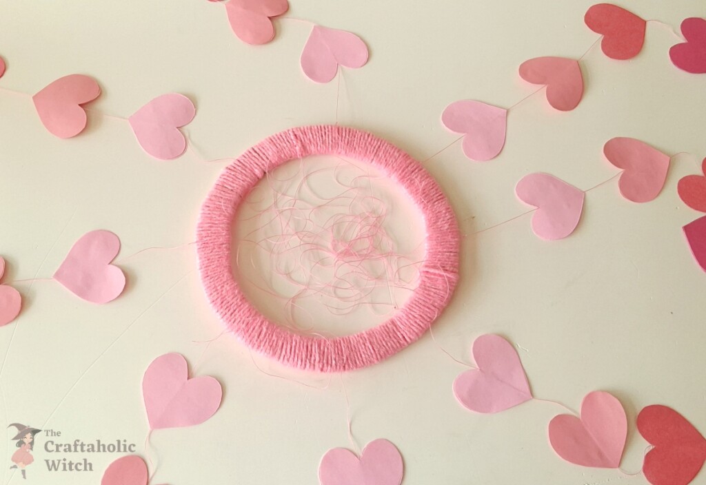 Easy Paper Heart Mobile Craft for Valentine’s Day – Beginner Friendly DIY 11 Paper Heart Mobile Steps 9 - Easy Paper Heart Mobile Craft for Valentine’s Day – Beginner Friendly DIY